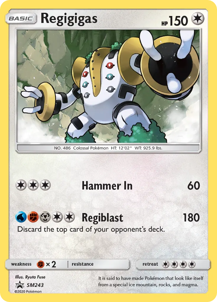 Regigigas - Non-holo