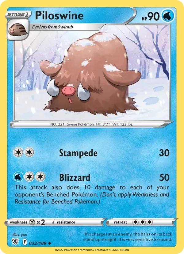 Piloswine - Non-holo