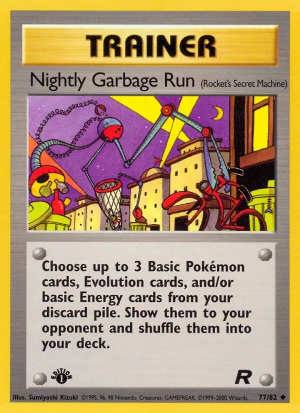 Nightly Garbage Run - Non-holo