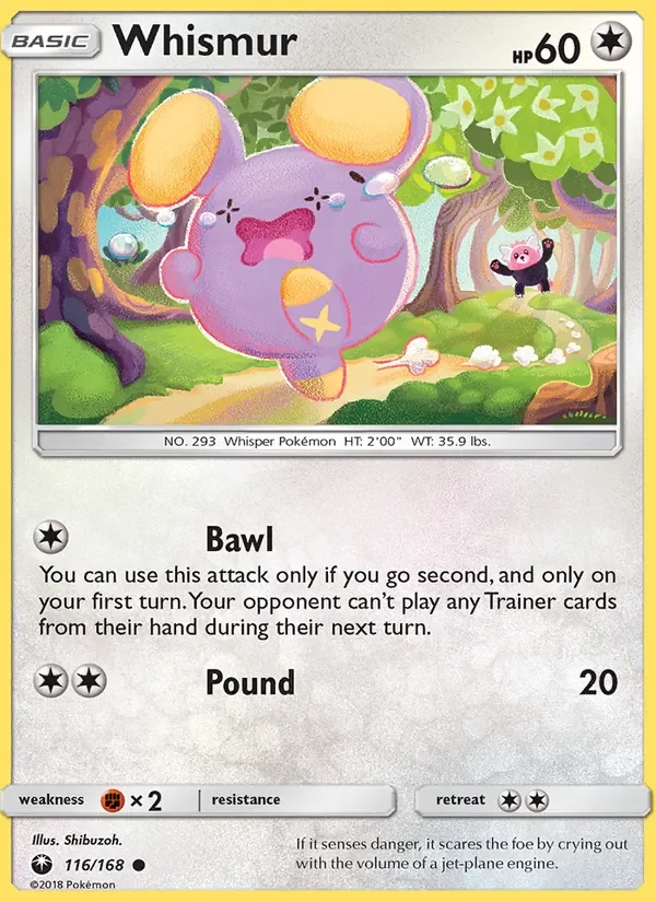 Whismur - Non-holo