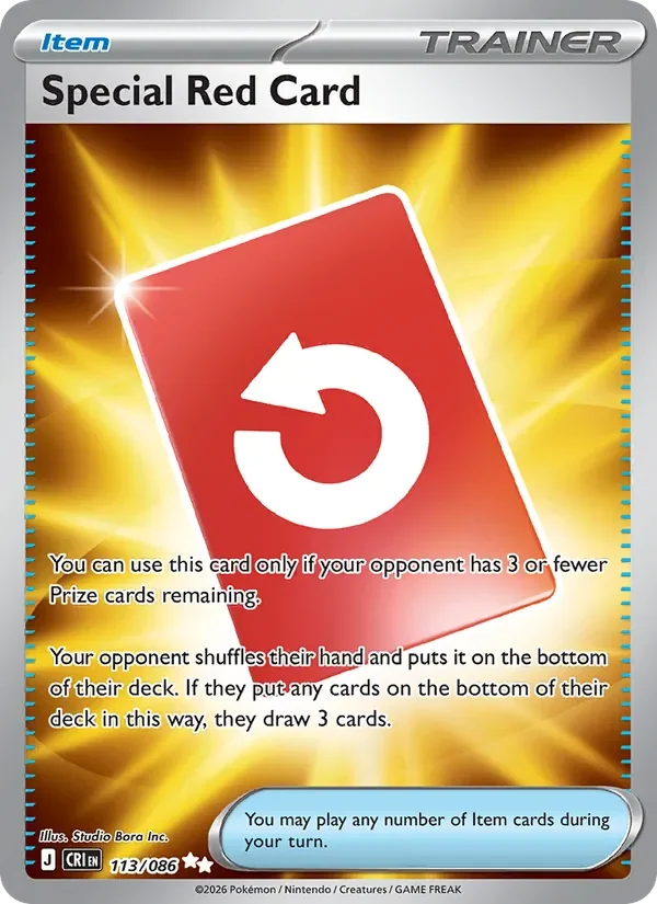 Special Red Card - Full Art