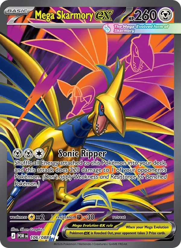 Mega Skarmory ex - Full Art
