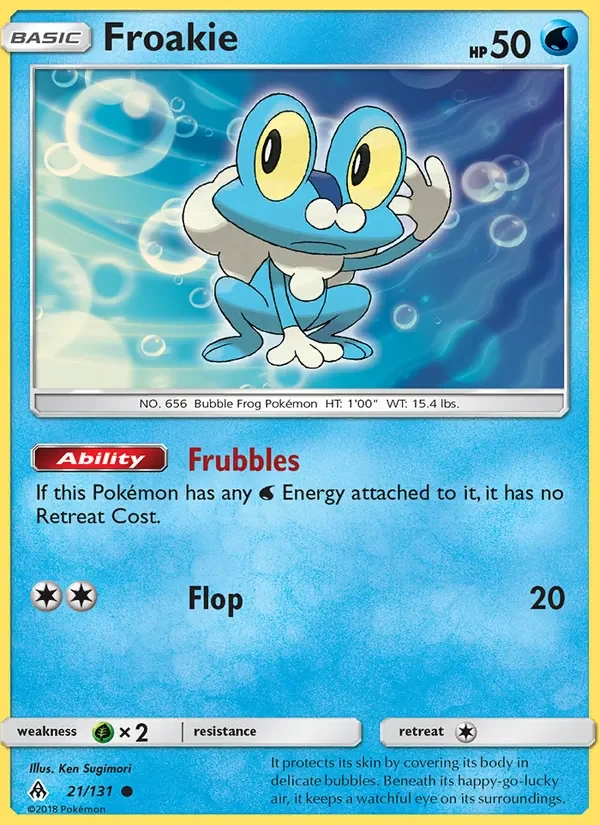 Froakie - Non-holo