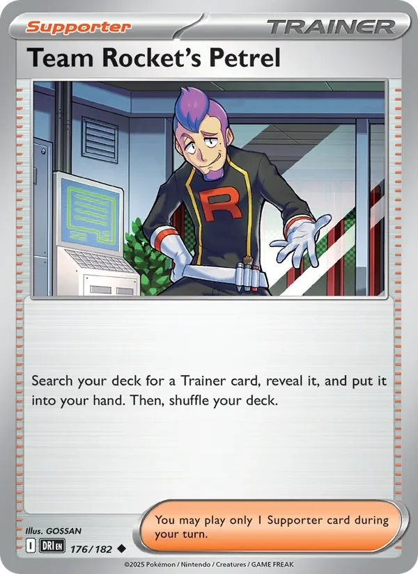 Team Rocket's Petrel - Non-holo