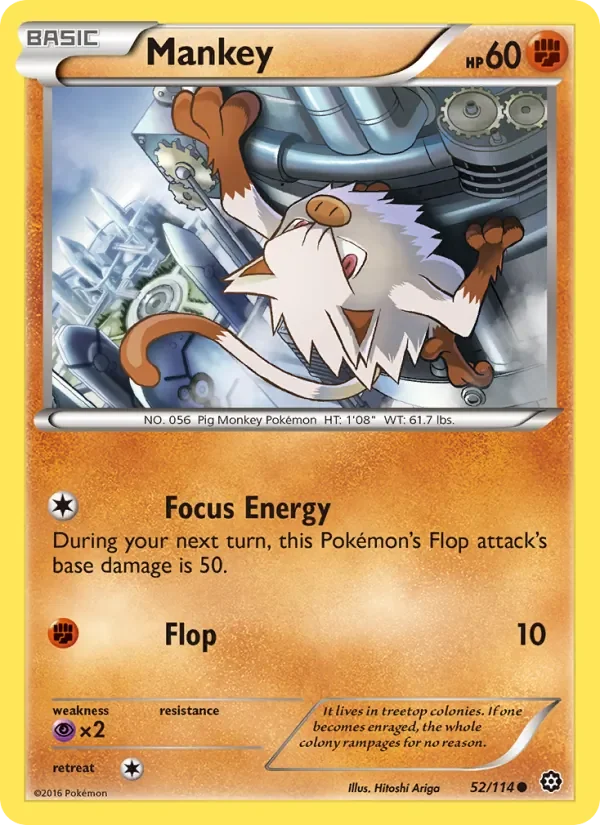 Mankey - Non-holo
