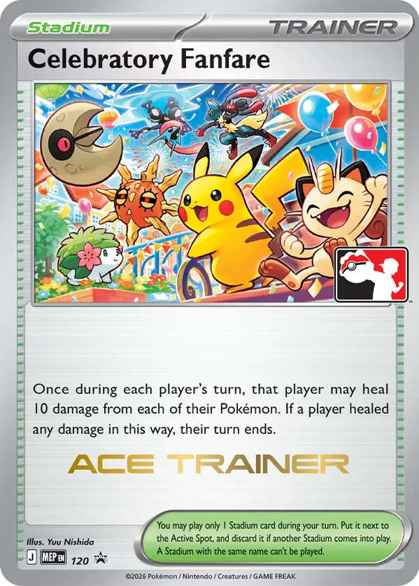 Celebratory Fanfare - Holo - Ace Trainer