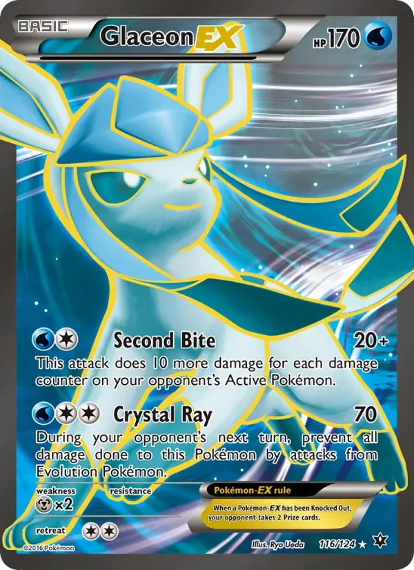 Glaceon EX - Non-holo