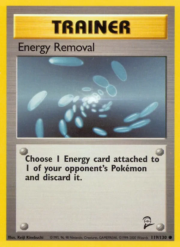 Energy Removal - Non-holo