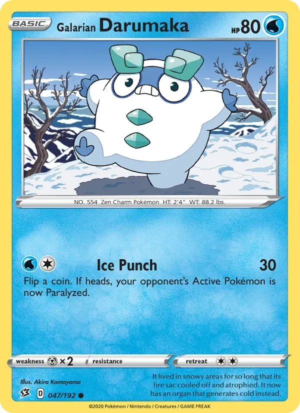Galarian Darumaka - Non-holo