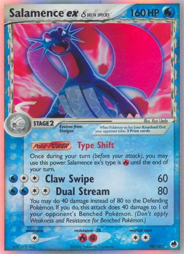 Salamence ex δ - Holo