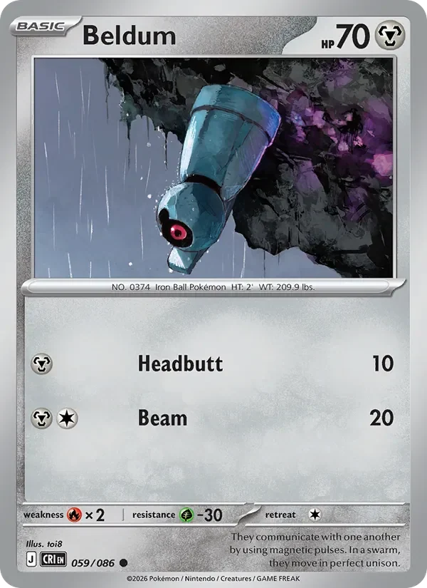 Beldum - Non-holo