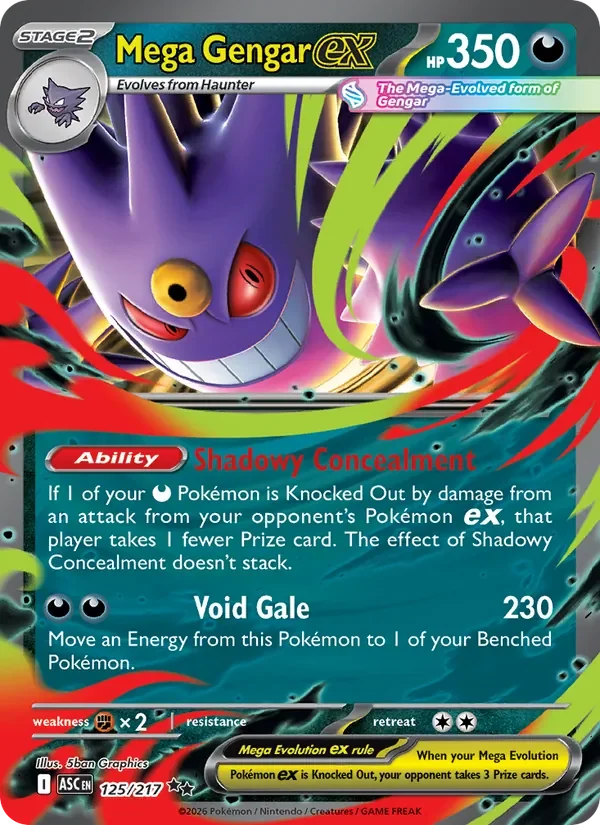 Mega Gengar ex - Holo