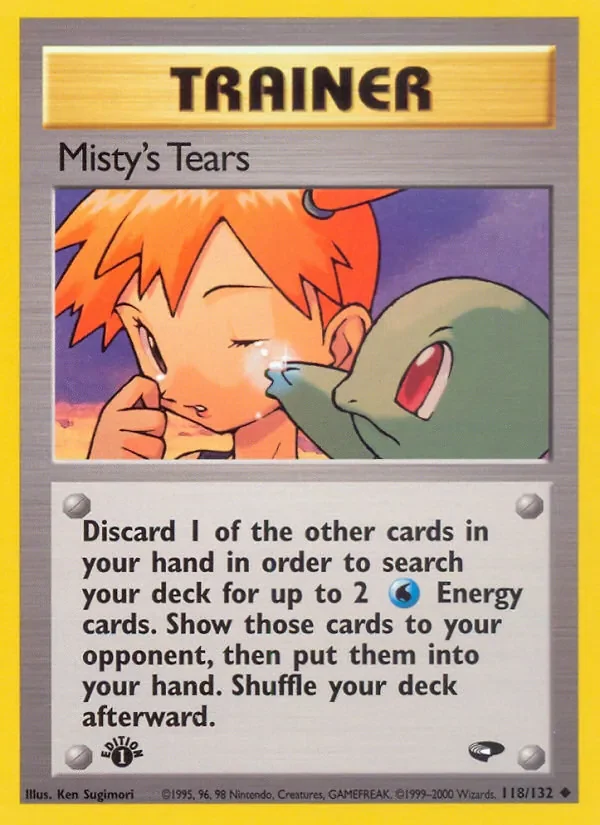 Misty's Tears - Non-holo