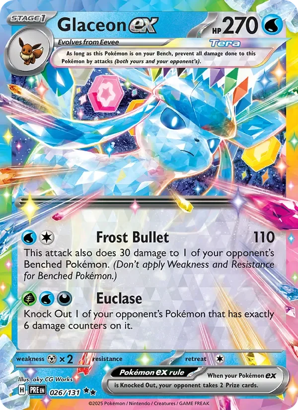 Glaceon ex - Holo