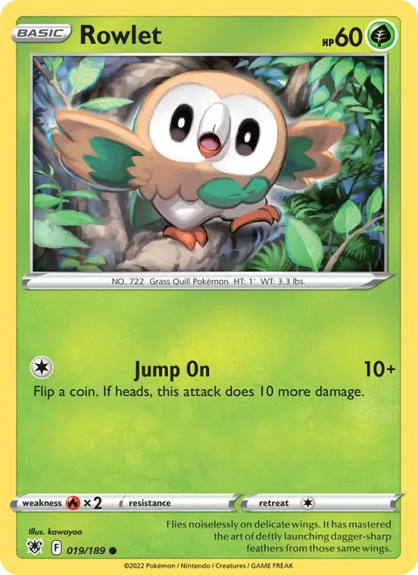 Rowlet - Non-holo