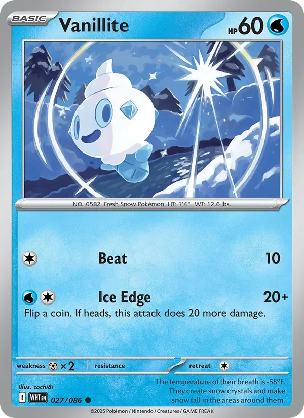 Vanillite - Non-holo
