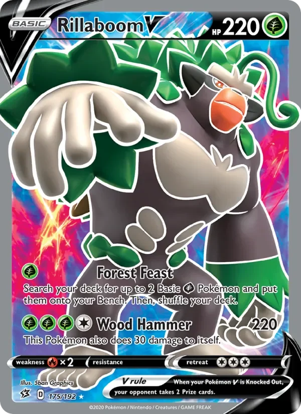 Rillaboom V - Holo
