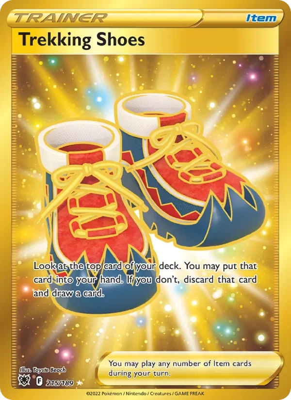 Trekking Shoes - Holo - Gold