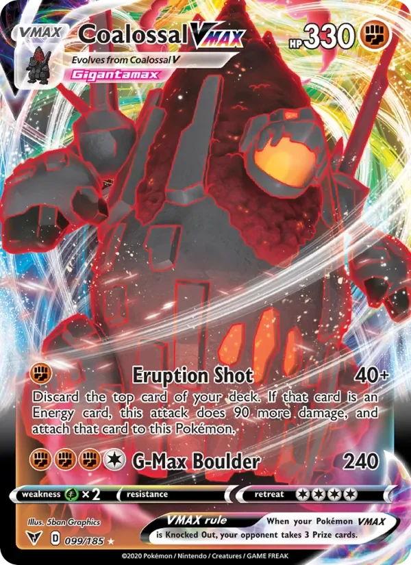 Coalossal VMAX - Full Art