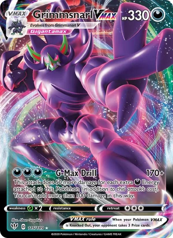 Grimmsnarl VMAX - Full Art