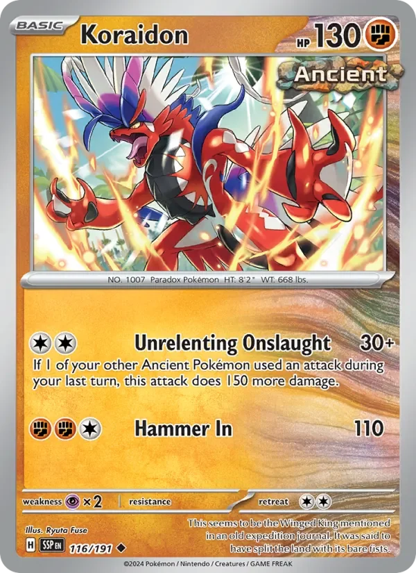 Koraidon - Non-holo