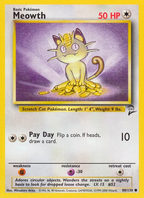 Meowth - Non-holo