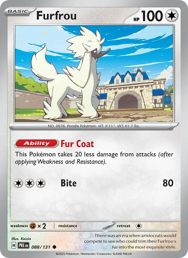 Furfrou - Non-holo