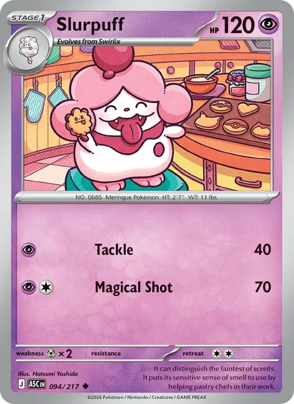 Slurpuff - Non-holo