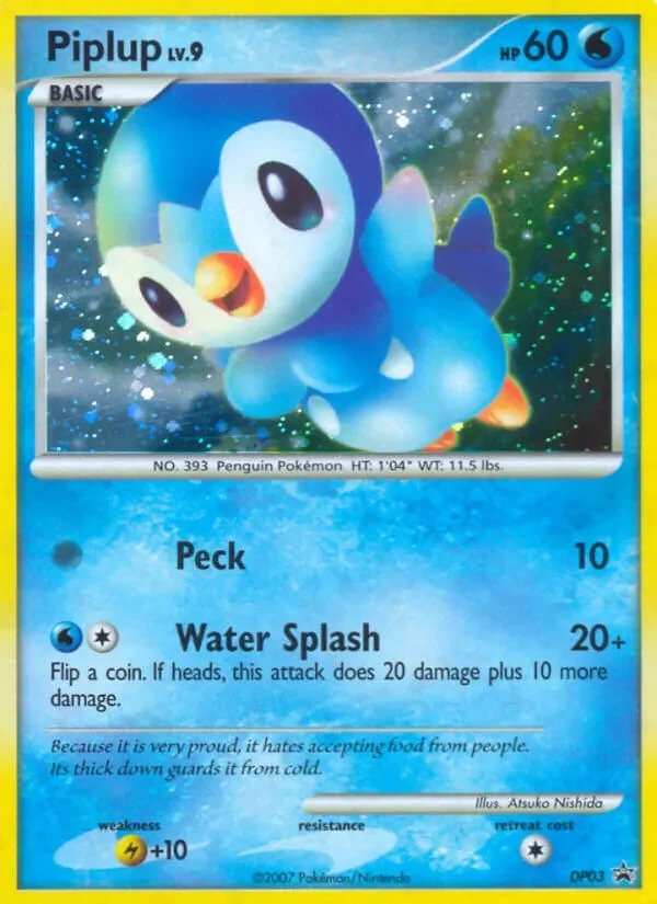 Piplup - Holo - Cosmos