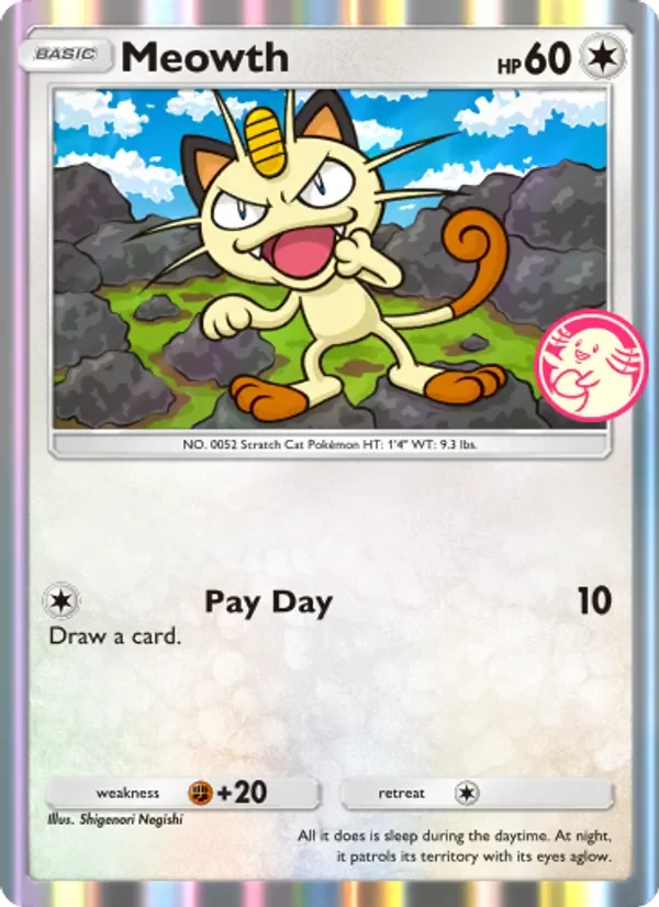 Meowth - Non-holo