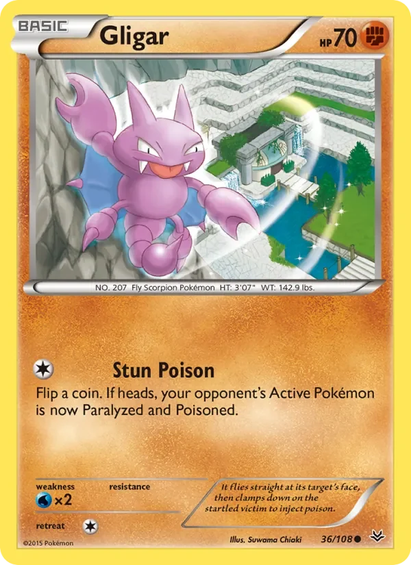 Gligar - Non-holo