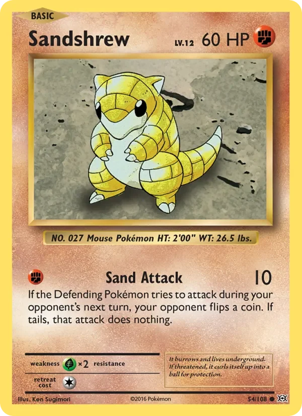 Sandshrew - Non-holo