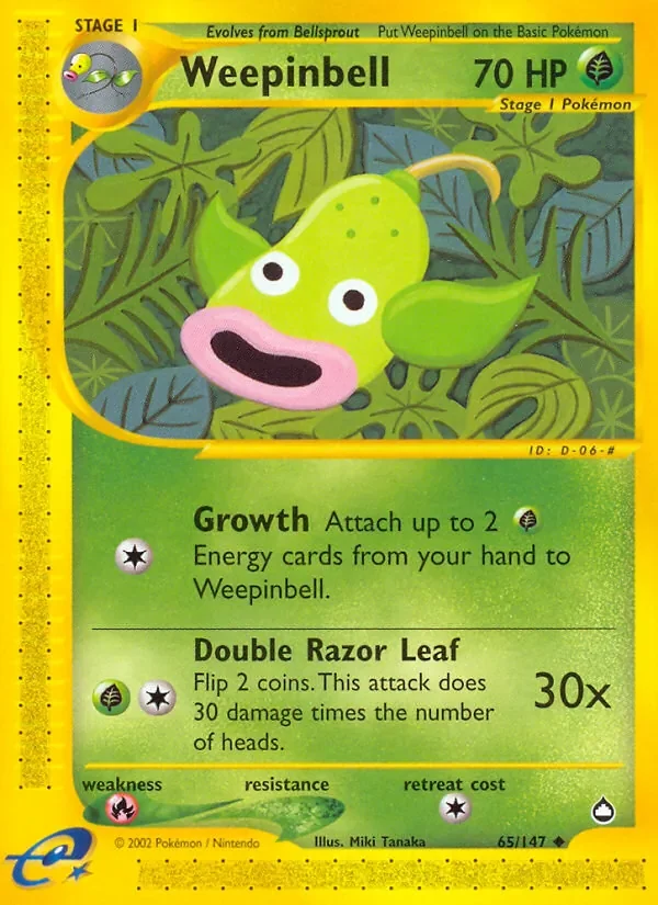 Weepinbell - Non-holo