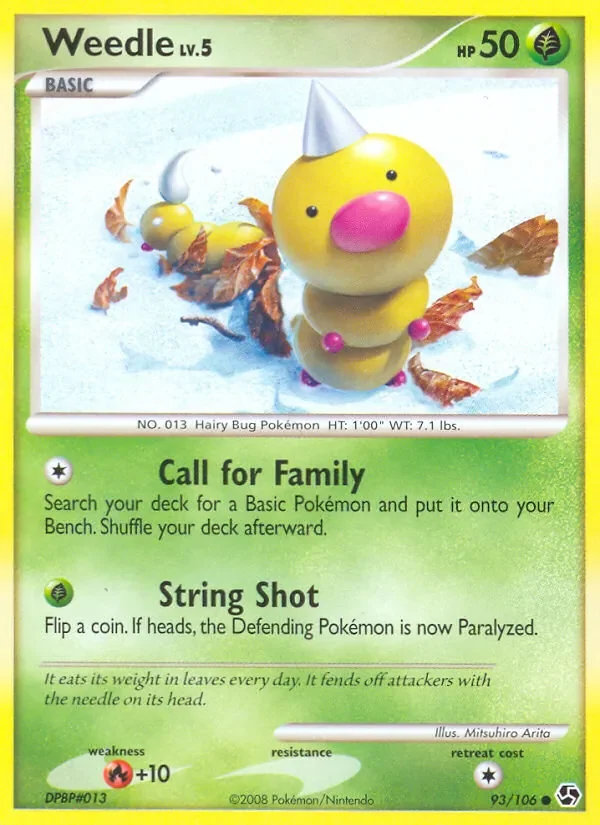 Weedle - Non-holo