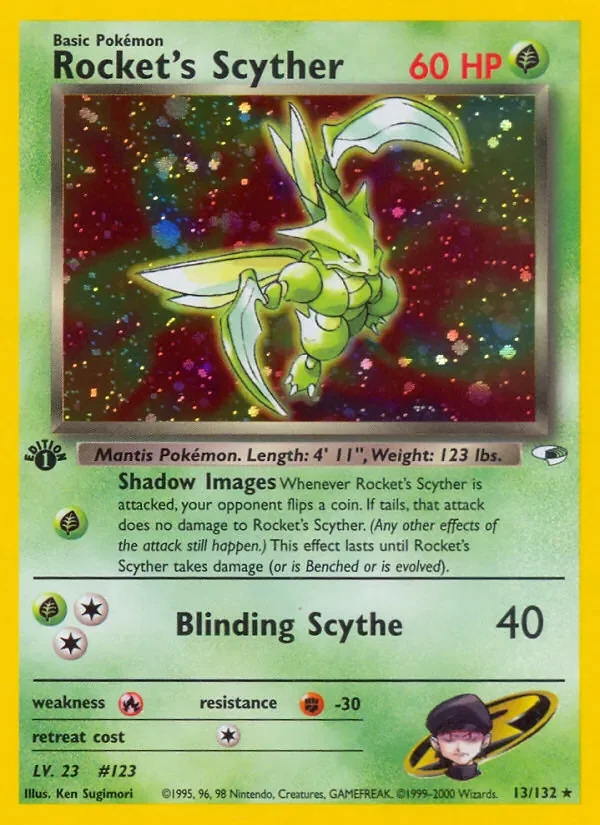 Rocket's Scyther - Holo
