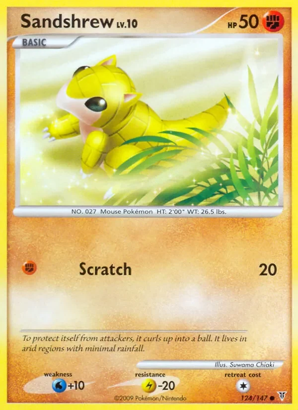 Sandshrew - Non-holo