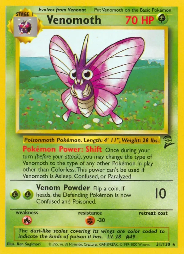 Venomoth - Non-holo