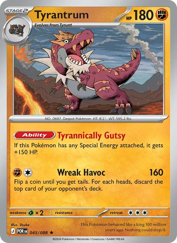 Tyrantrum - Non-holo