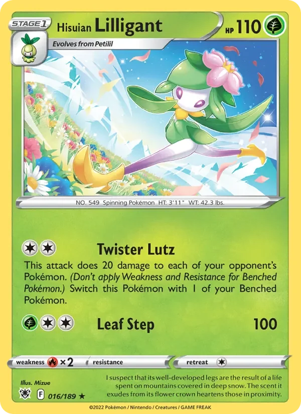 Hisuian Lilligant - Holo