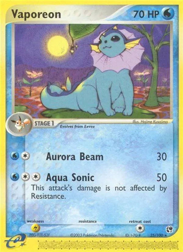 Vaporeon - Non-holo