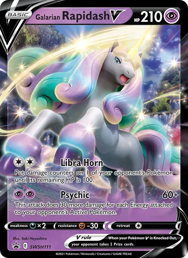 Galarian Rapidash V - Holo