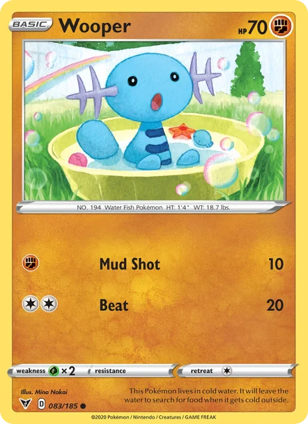 Wooper - Non-holo