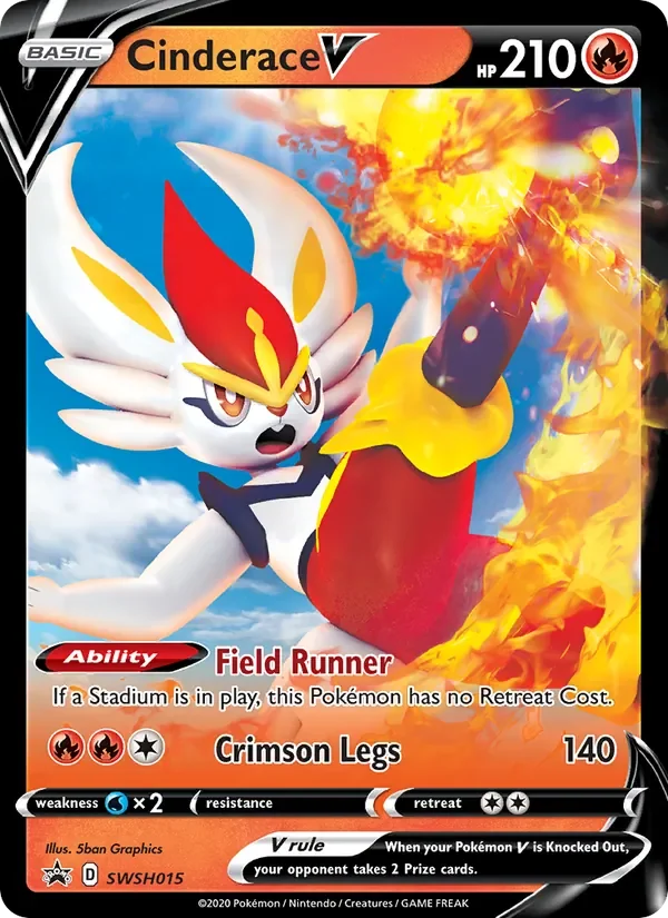 Cinderace V - Holo