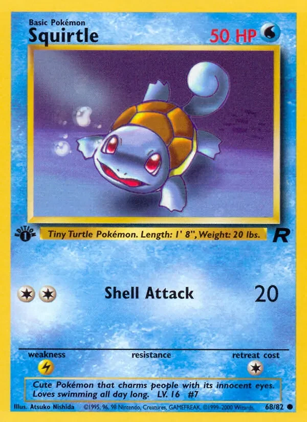 Squirtle - Non-holo