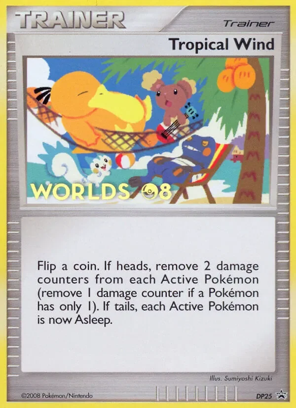 Tropical Wind - Non-holo - Finalist, Worlds 2008
