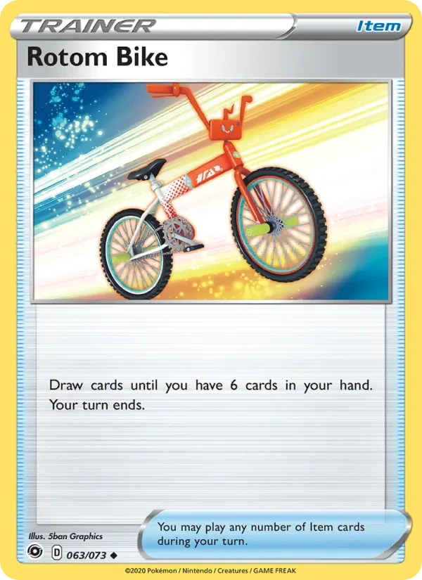 Rotom Bike - Non-holo