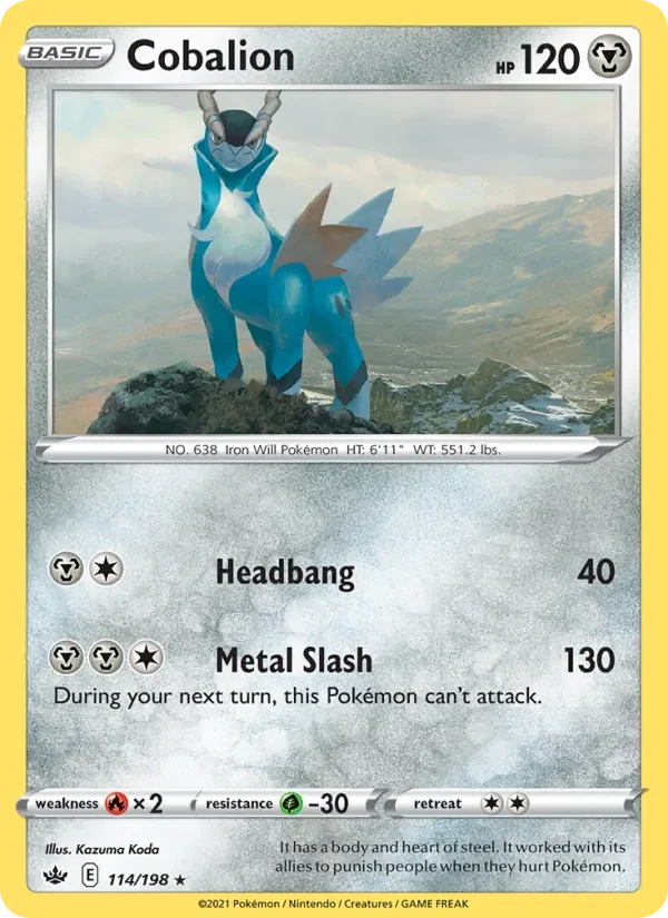Cobalion - Holo