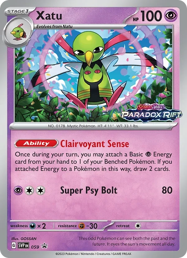 Xatu - Holo - Set Logo