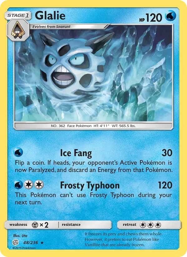 Glalie - Non-holo