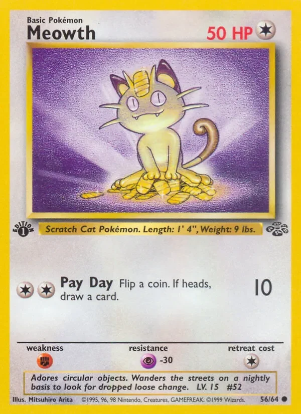 Meowth - Non-holo